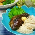 かおりかざり's cooksnap of when they made なすそうめん（なすと素麺の炊いたん）.