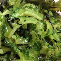 miwaring38's cooksnap of when they made にがうりの塩昆布漬けごま油風味.