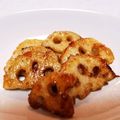 ルマンドM's cooksnap of when they made レンコンの甘辛照焼き.