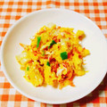 カレンガール's cooksnap of when they made ねぎと桜えびの炒り卵.