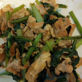 まきむん's cooksnap of when they made 豚こまと小松菜のオイスターソース炒め.