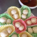 クックY14VWT☆'s cooksnap of when they made みたらし♪お豆腐白玉.