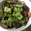 goodluckベア's cooksnap of when they made なす＊モロッコいんげん＊ピーマン甘辛炒め.