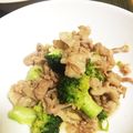 よもニャン's cooksnap of when they made こま肉とブロッコリーの甘辛炒め.