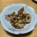 へー☆'s cooksnap of when they made レンコンとちくわのきんぴら.