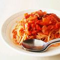 有ちん's cooksnap of when they made 鱈とキノコのトマトソースパスタ☆.