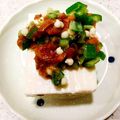 さとサン's cooksnap of when they made オクラソースの冷奴.