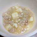 ひろにゃーん's cooksnap of when they made 豚ミンチの豆腐煮込み☆ ～離乳食完了～.