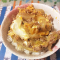 かこちぃ's cooksnap of when they made 挽肉と玉ねぎの卵とじ.