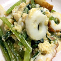 たなコアラ's cooksnap of when they made 卵料理の副菜　小松菜とかまぼこの卵とじ.