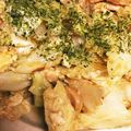 chaco♩'s cooksnap of when they made キャベツ・卵・ウィンナーで簡単おかず♡.