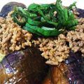 libroponte's cooksnap of when they made ナスのひき肉ポン酢.