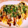 ☆suzuka☆'s cooksnap of when they made キャベツとエノキだけのお好み焼き風.