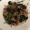 みっぱな's cooksnap of when they made ✿空芯菜と豚肉の炒め物✿.