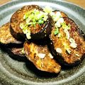 Meguminomy's cooksnap of when they made 焼き肉のたれで簡単！【賀茂なすステーキ】.