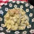 canondancer's cooksnap of when they made ナス大量消費に☆レンジで味噌マヨ和え.