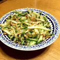 Kezu's cooksnap of when they made すぐつまみ　きゅうりとザーサイの和え物.