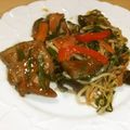 きらり流れ星's cooksnap of when they made 絶品！オシャレな洋風レバニラ炒め.