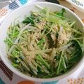 うぅこちゃん's cooksnap of when they made コスパ最強…♡もやしと水菜のナムル.