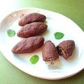 カルン's cooksnap of when they made 芋あん包み☆ココアクッキー.