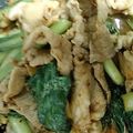 さくらおとめ's cooksnap of when they made 5分でできる簡単小松菜豚キムチ.