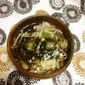ぽぽきゅ's cooksnap of when they made 簡単サッパリ♬ もずくとえのきポン酢和え.