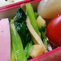 myとんすけ's cooksnap of when they made 小松菜（青梗菜などの青菜）の塩炒め.