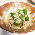 ティガリリー's cooksnap of when they made オクラと鶏ひき肉のさっと煮.