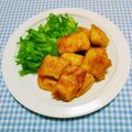 まあまま☆0403's cooksnap of when they made 鶏胸肉の♡カレー南蛮♡超簡単♡.