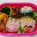 kamiちゃん。's cooksnap of when they made トイストーリー・ハム弁　簡単キャラ弁.
