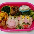 kamiちゃん。's cooksnap of when they made キャラ弁☆ポテトヘッド.
