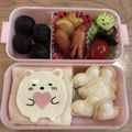 ミヒママ☆'s cooksnap of when they made キャラ弁☆すみっコぐらし♡しろくま.