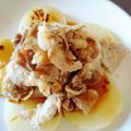 moeoke's cooksnap of when they made 大根ステーキサラダ.