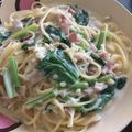 クックZYKI5K☆'s cooksnap of when they made 簡単！牛乳で♡キノコのクリームパスタ.