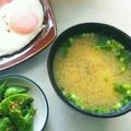 まみお✳'s cooksnap of when they made なめこと豆腐の味噌汁.