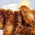 a0x0n's cooksnap of when they made 辛子の香りが美味い！揚げない蒲鉾フライ.
