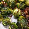ねおみ's cooksnap of when they made 簡単サイド　”芽キャベツのオーブン焼き”.