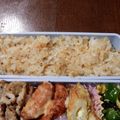 Ｐ子ママ's cooksnap of when they made 残りご飯で「おかか焼き飯」.