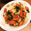 yuka119's cooksnap of when they made そうめんdeトマトの冷やし中華風.