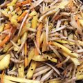 ヒマchanママ's cooksnap of when they made さつま芋入り！新発田産野菜の彩りきんぴら.