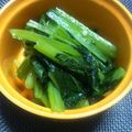 ヨッチこ's cooksnap of when they made 小松菜のニンニク炒め♬.