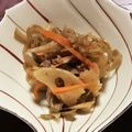 アイコマ's cooksnap of when they made ✿牛肉入り❤れんこんとごぼうのきんぴら❤.