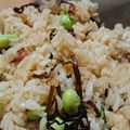 ぼちこ's cooksnap of when they made 超美味♪枝豆とベーコンと塩昆布の混ぜご飯.