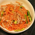 タチコマnao's cooksnap of when they made 夏バテに！豚肉ときゅうりと春雨の炒めもの.