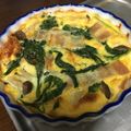 ahirun129's cooksnap of when they made パイ無し＆トースターで簡単キッシュ♪.