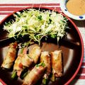クックKHP2QO☆'s cooksnap of when they made ☆ソーセージとアスパラ☆の肉巻き.