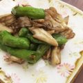 すずめ426's cooksnap of when they made 超簡単☆舞茸と獅子唐のイタリアンソテー.