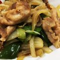 あゆちむ's cooksnap of when they made 豚バラ肉のしょうが焼き.