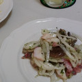 クックG324ZQ☆'s cooksnap of when they made ジェノベーゼで簡単☆蛸ときのこのマリネ.