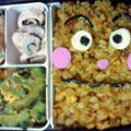 いわまそうたつ's cooksnap of when they made キャラ弁✿カレーパンマン弁当.